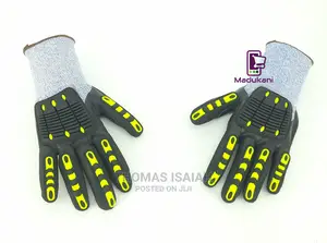 Super Grip, Impact Reducing, Cut Resistant Work Gloves