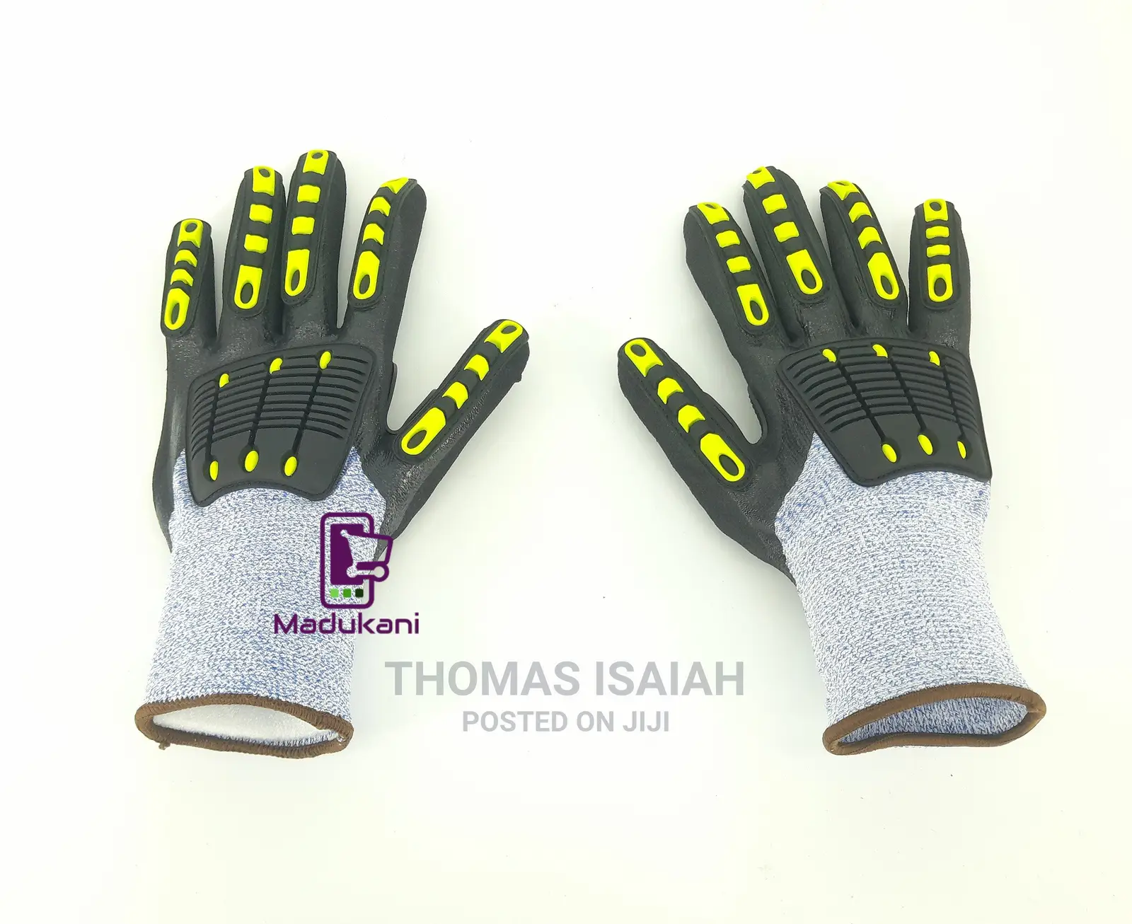 Super Grip, Impact Reducing, Cut Resistant Work Gloves