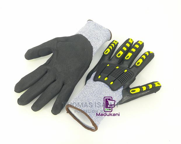 Super Grip, Impact Reducing, Cut Resistant Work Gloves - main view