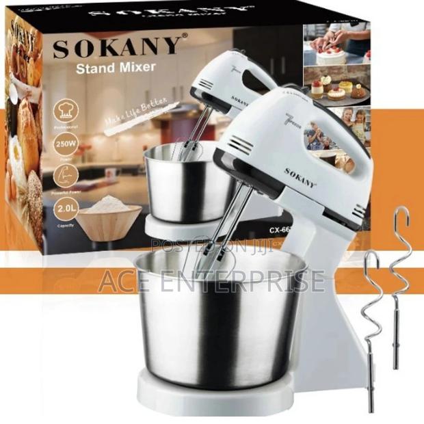 2.0 L Sokany Stand Mixer - main view