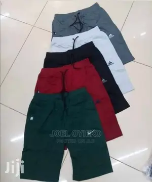Sweatshorts, Sweatpants and Khaki Shorts.