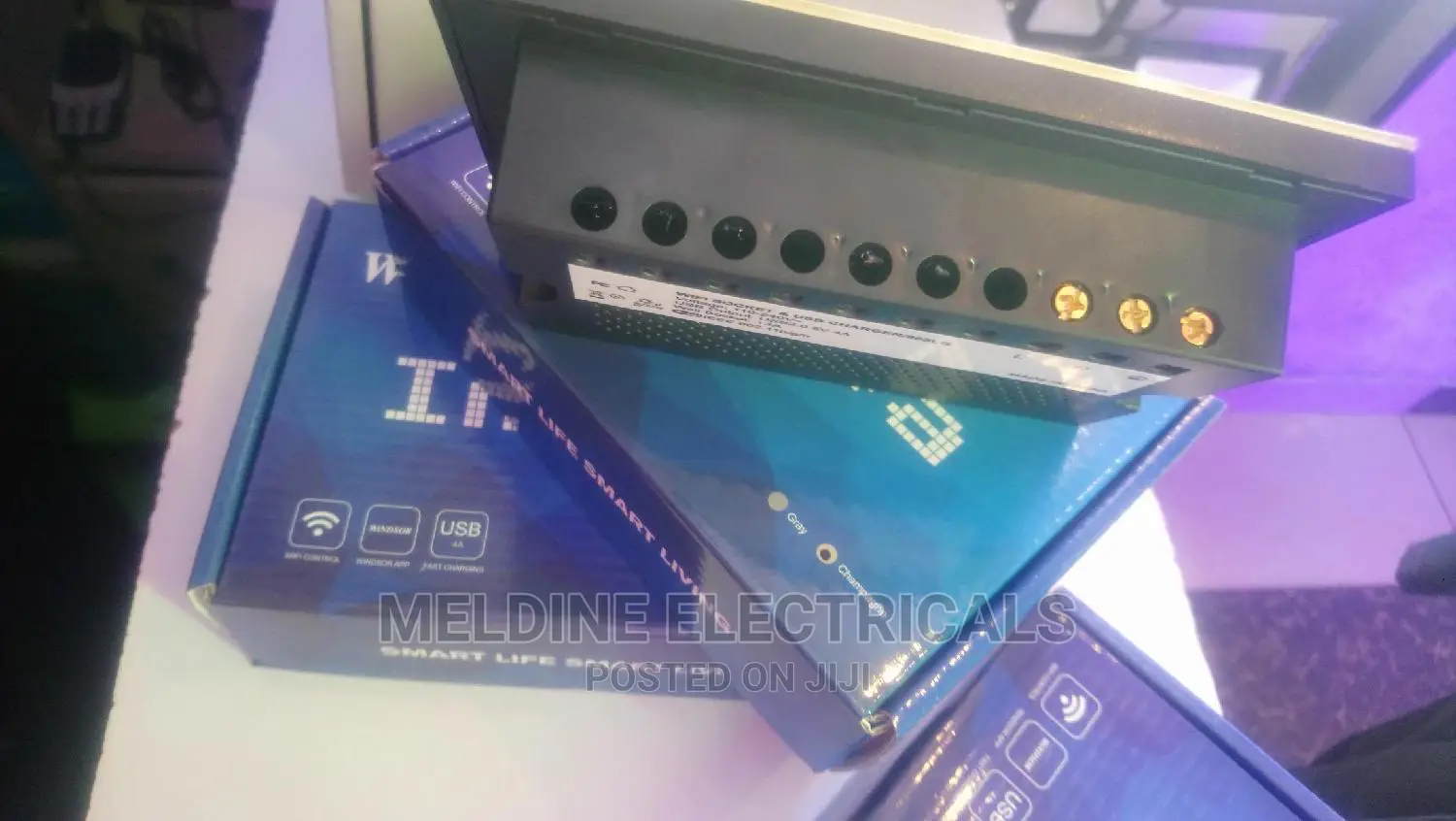 Touch Double Socket With USB Ports