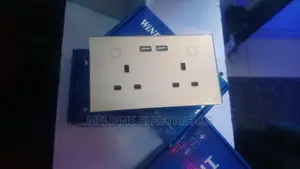 Touch Double Socket With USB Ports