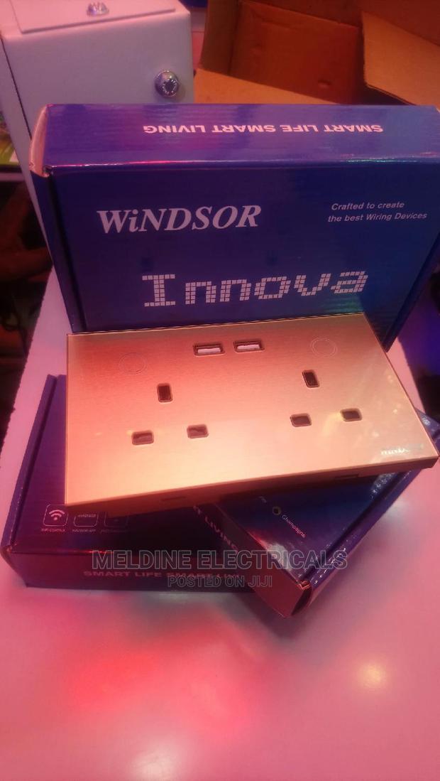 Touch Double Socket With USB Ports - main view