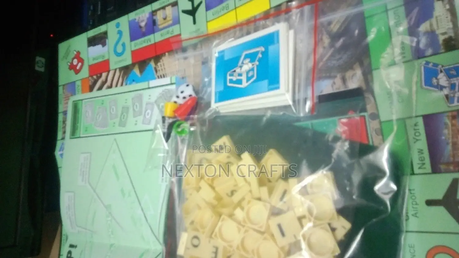 2 in 1 Monopoly and Scrabble Game