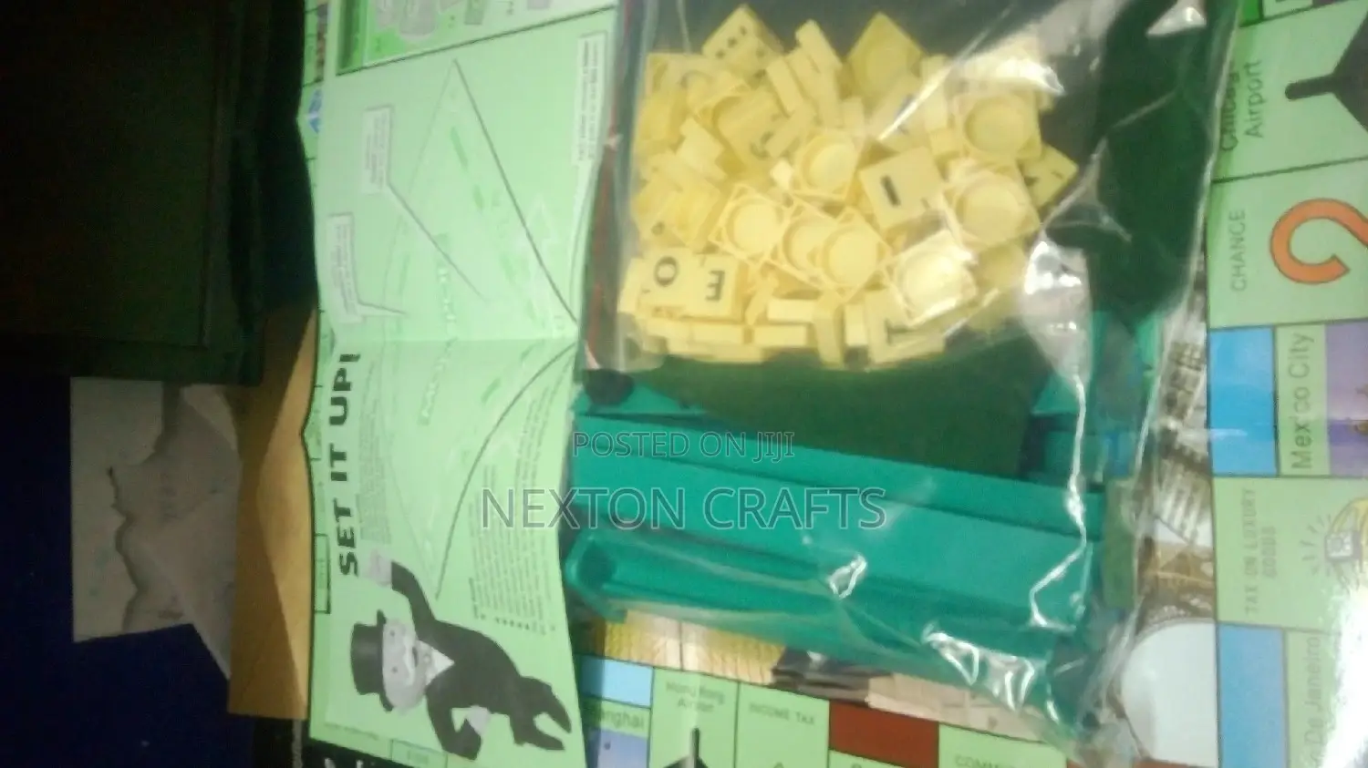 2 in 1 Monopoly and Scrabble Game