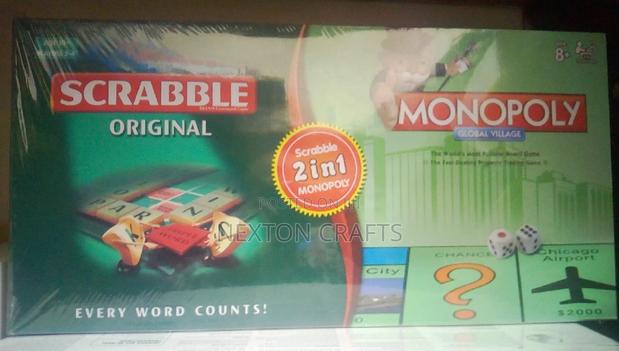2 in 1 Monopoly and Scrabble Game - main view
