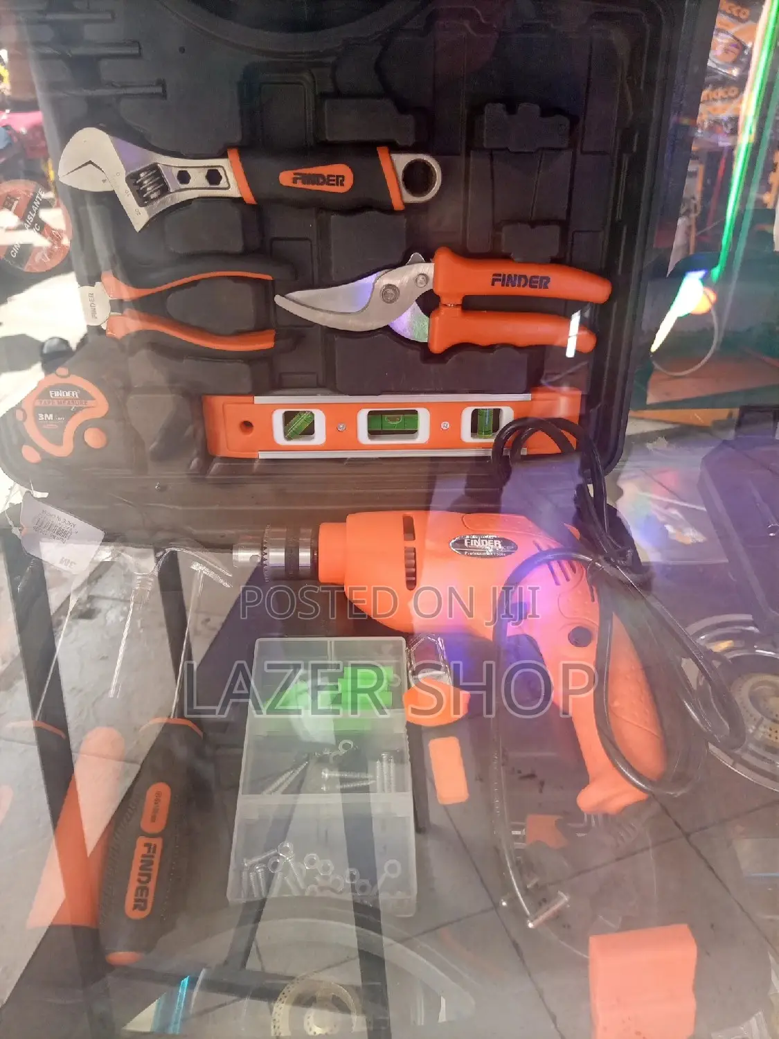 Finder Drill With Toolbox