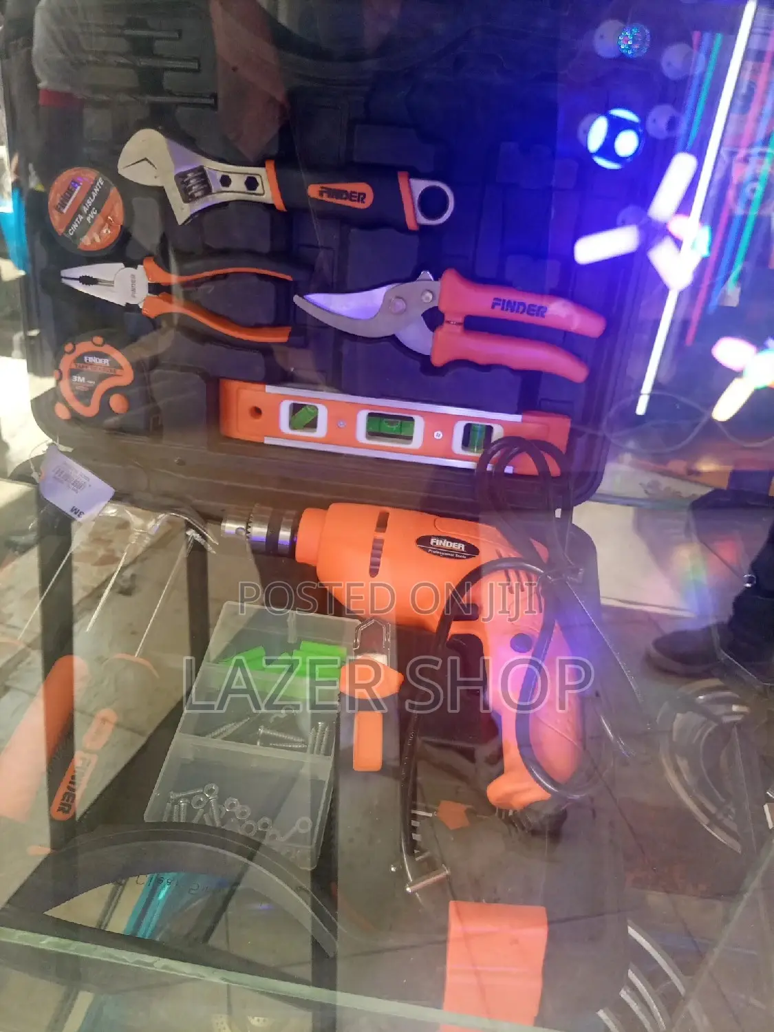 Finder Drill With Toolbox