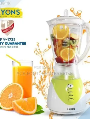 Lyons Blender 2 in 1 With Grinder