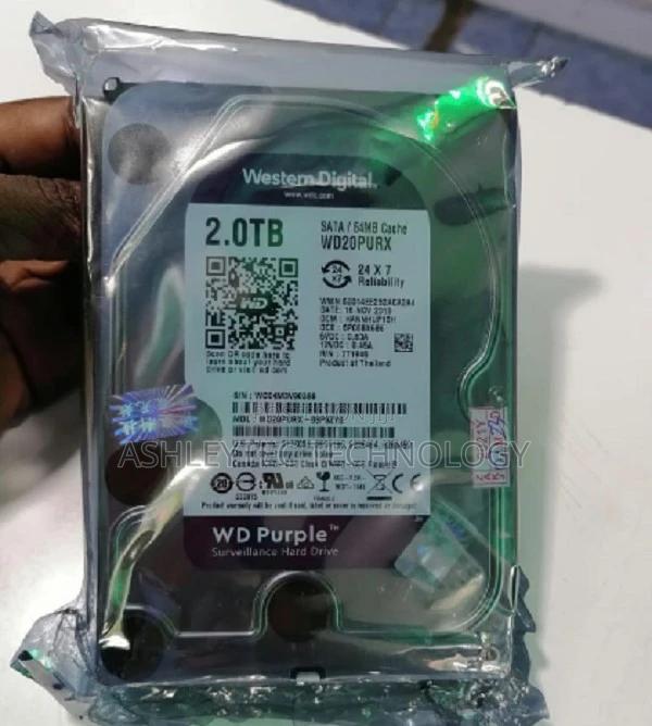 1.0TB Western Digital Wd Purple Surveillance Hard Drive