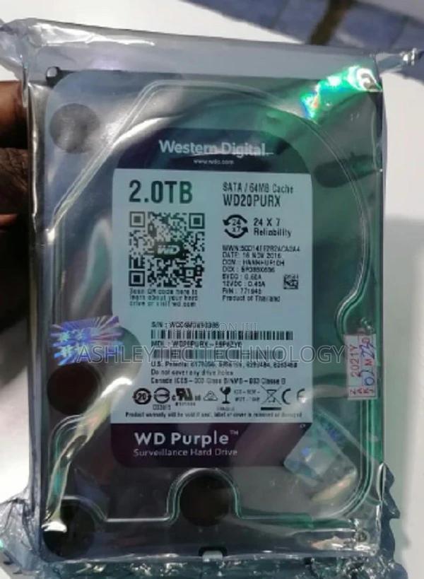 Western Digital WD Purple 2TB Surveillance Hard Drive