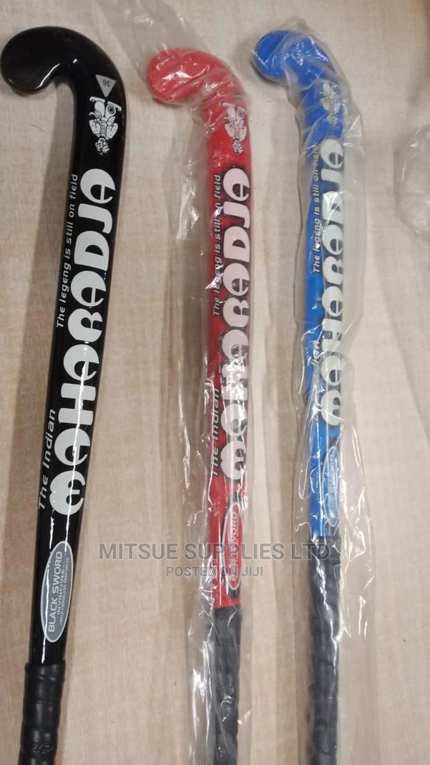 Hockey Stick 'Maharadja' Blue Sword Double Glass Fibre 36, 3