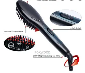 Simply Straight Hair Straightener Brush for Professional