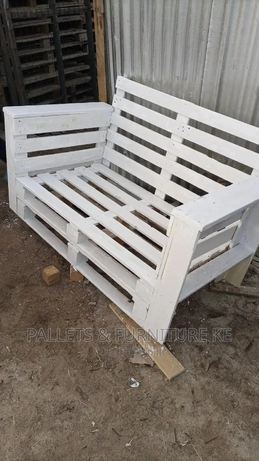 2 Seater Pallet Sofa