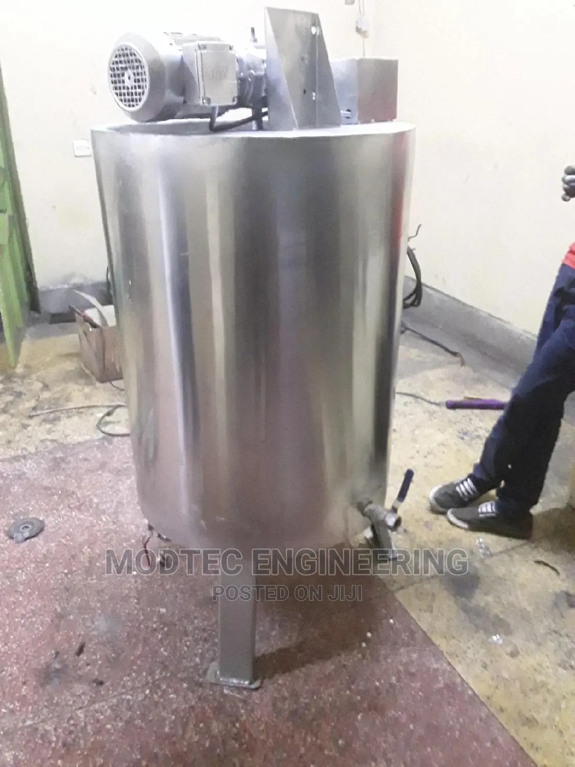 Modtec Brand: Double Jacketed Lotion Mixer
