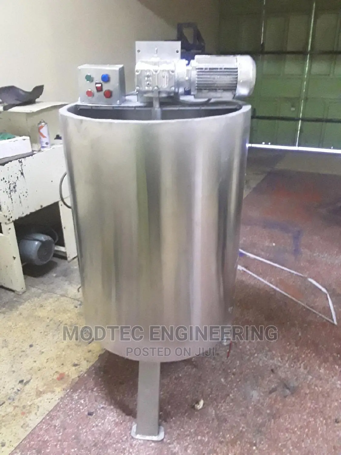 Modtec Brand: Double Jacketed Lotion Mixer