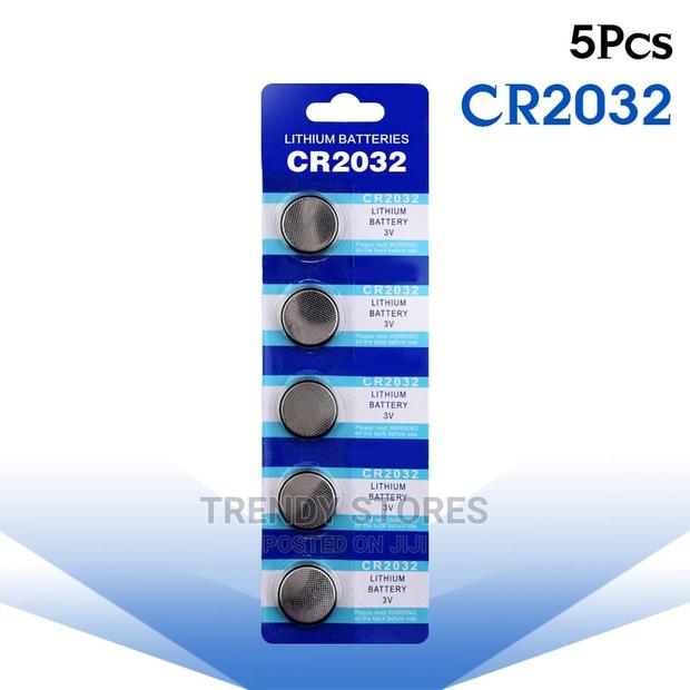 5pcs 3v Lithium Coin Battery Cr 2032 - thumbnail 3