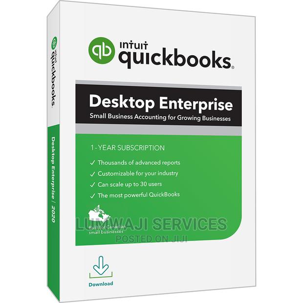 Quickbooks Enterprise Solutions V21 - main view