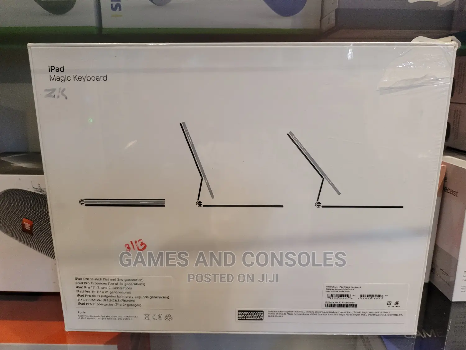 Magic Keyboard 12.9 With Touch Pad