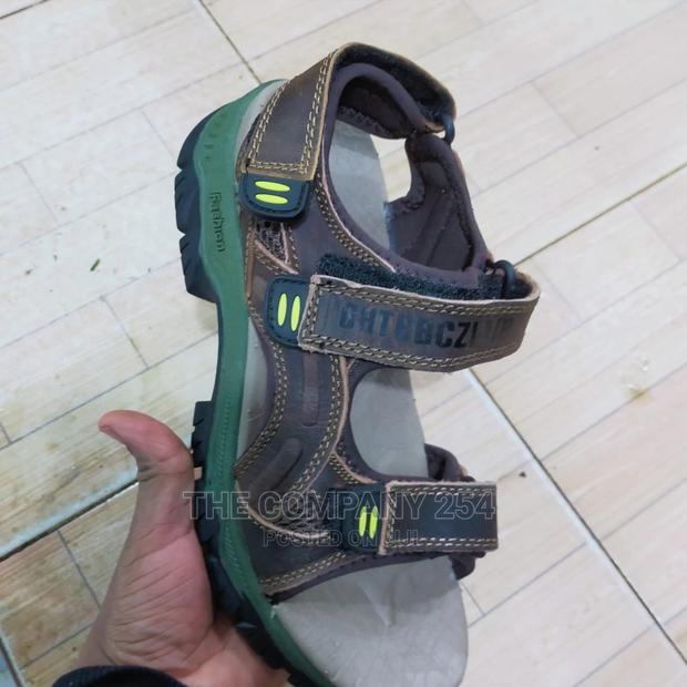Designer Leather Open Shoes - thumbnail 2