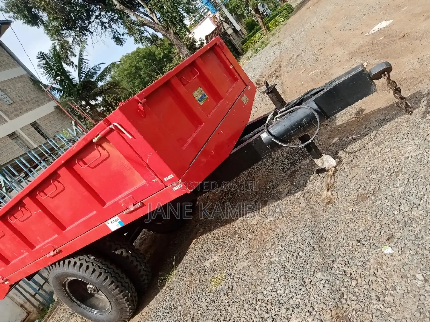 8 Tonne Tipping Trailer