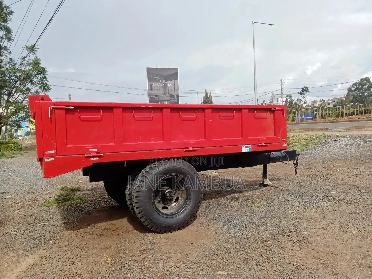 8 Tonne Tipping Trailer