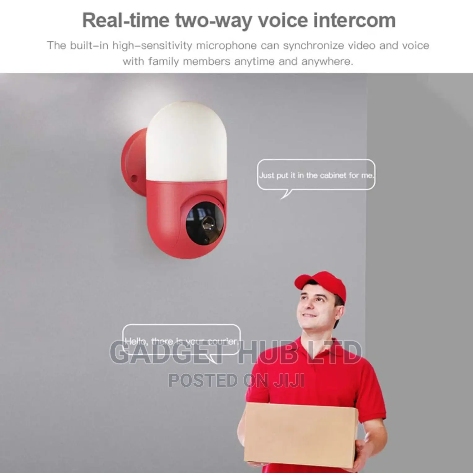 360 Baby Monitor With Remote Access and App Controlled Light