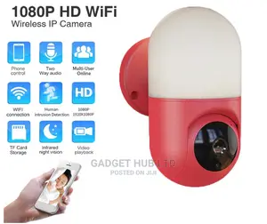 360 Baby Monitor With Remote Access and App Controlled Light