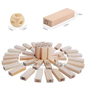 54pcs Jenga Blocks