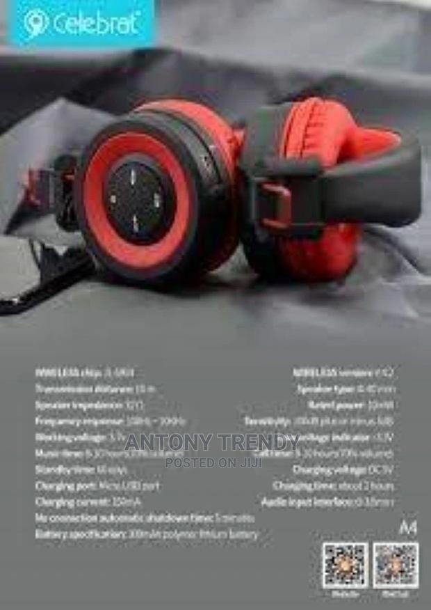 Celabrat A4 Bluetooth Wireless Headphones - main view