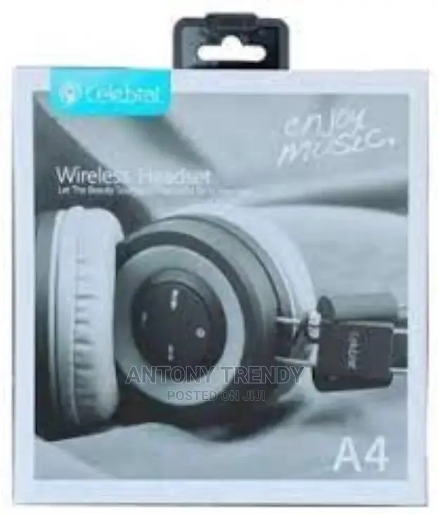 Celebrat A4 Wireless Headphones With Mic Wireless Headphones