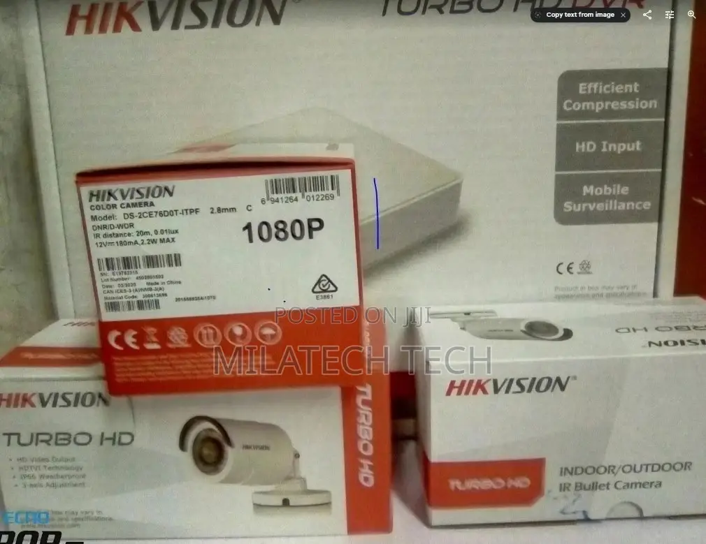 8 Channel Dvr Machine Complete Kit