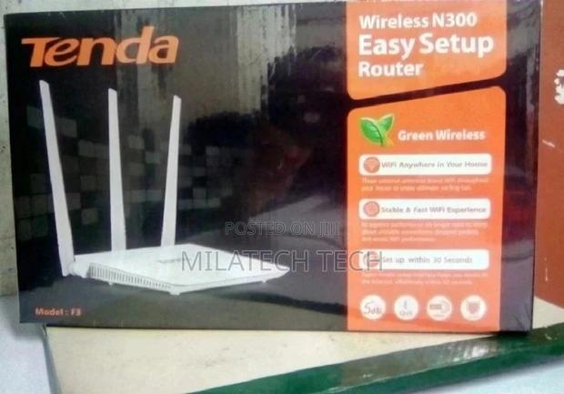 Tenda Router - main view