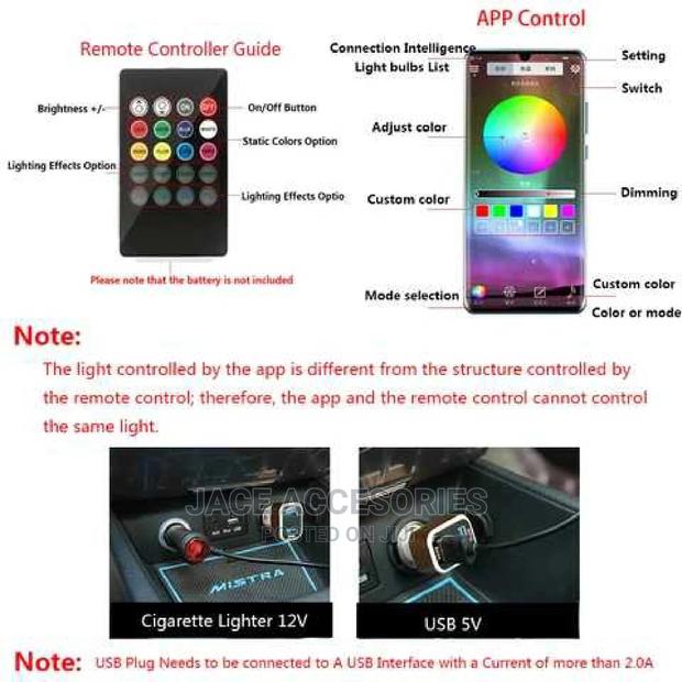 Car Atmospheric Lights App Control - thumbnail 4