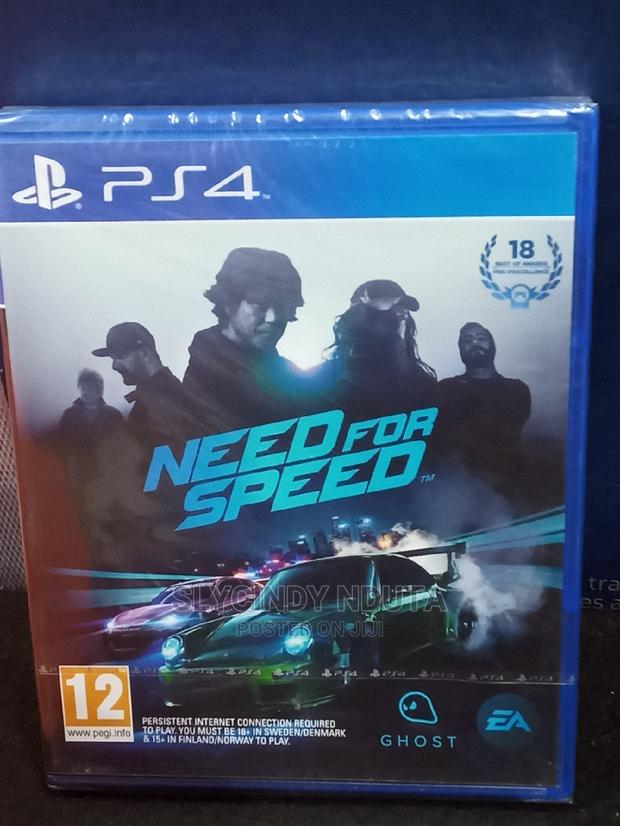 Ps4 Need for Speed - main view