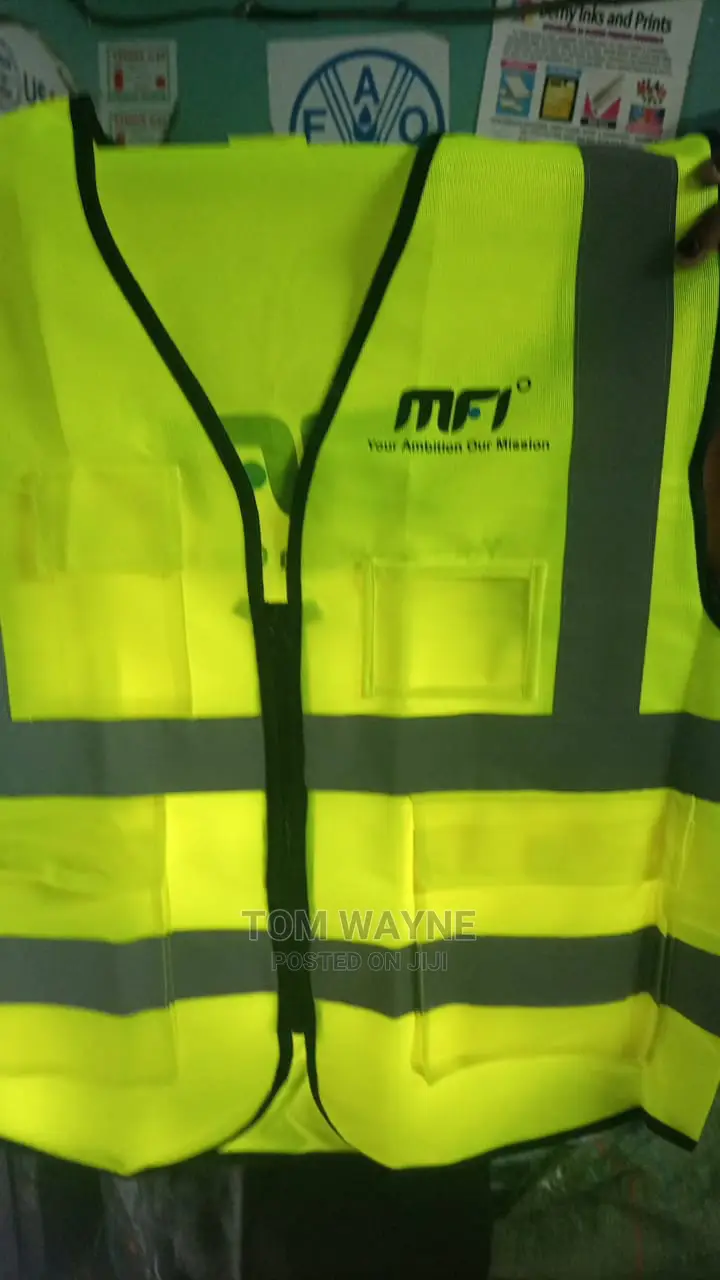 Corporate Branded Reflector Vests