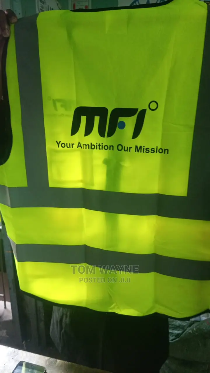 Corporate Branded Reflector Vests