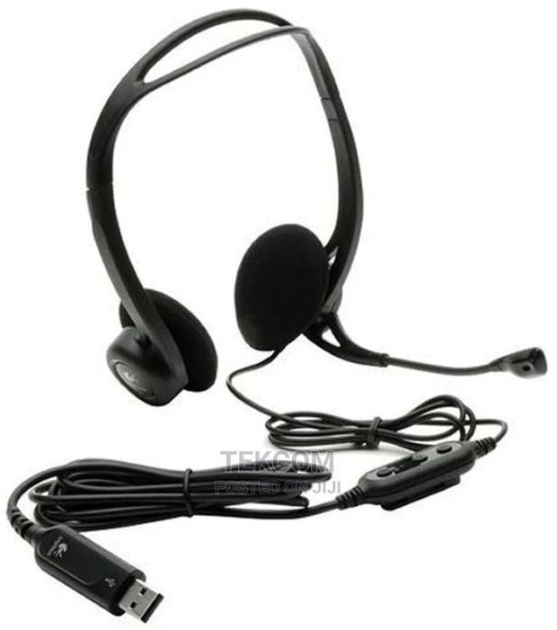 Logitech 960 USB Headset (PC/Mac) With Noise-Canceling Mic - main view