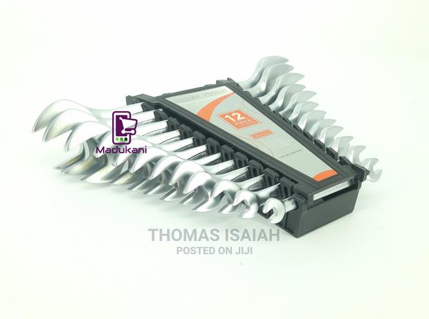12pcs Double Fixed Spanner Wrench Set