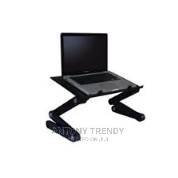 Adjustable Laptop Stand - Laptop Stand W/ 2 Cpu Cooling Fan
