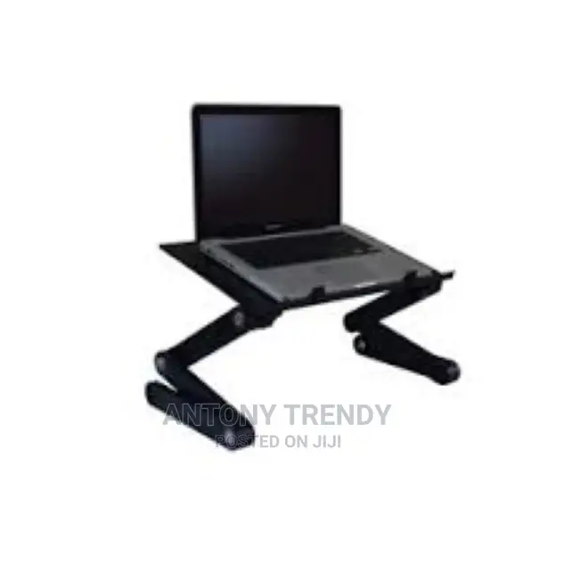 Adjustable Laptop Stand - Laptop Stand W/ 2 Cpu Cooling Fan