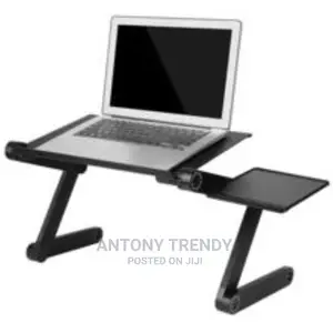 Amazon Basics Portable Adjustable Aluminum Laptop Stand With