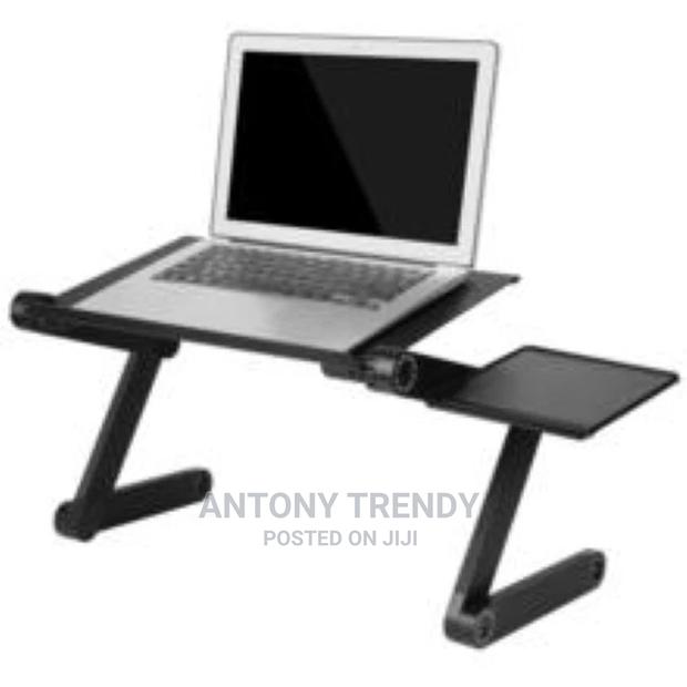 Amazon Basics Portable Adjustable Aluminum Laptop Stand With - main view