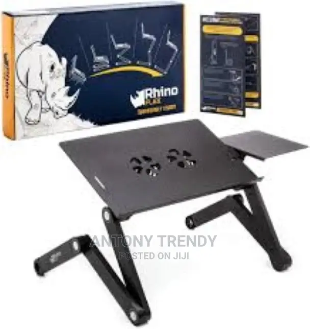 Adjustable Laptop Stand - Use It as a Foldable Standing Des