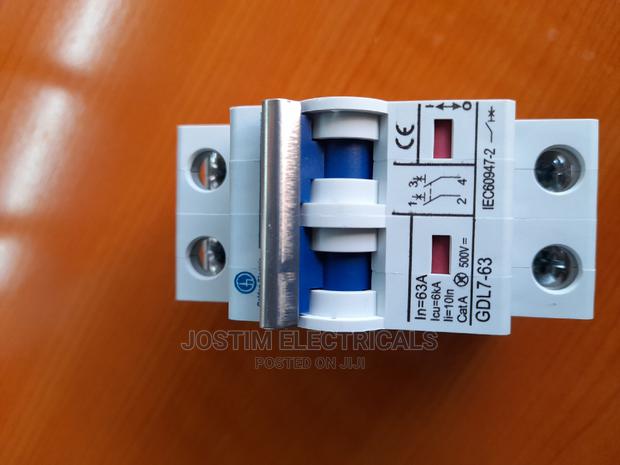 Solar Double Pole MCB - main view