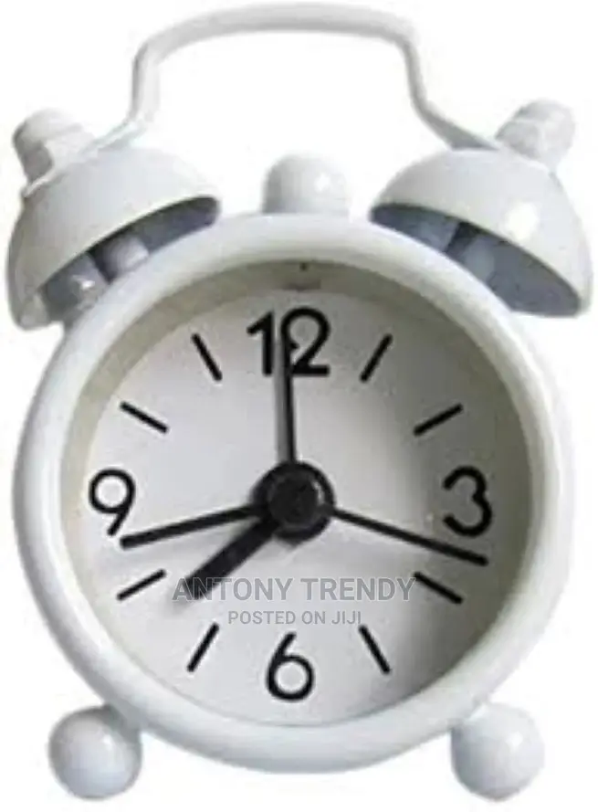 Alarm Clock Mechanical Whit Alarm Clock Noctilucent Manual V