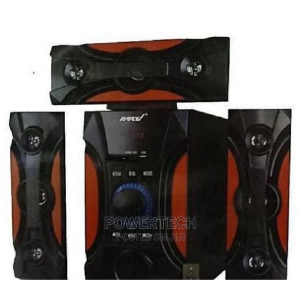 Black and Red Ampex 3.1 Subwoofer