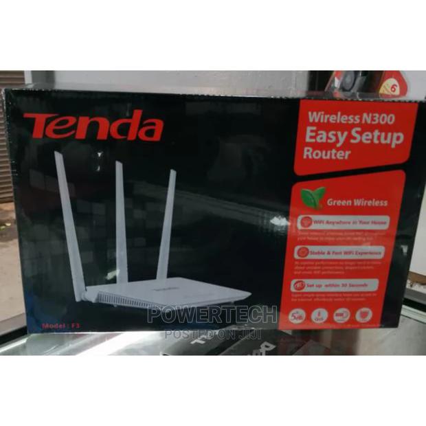Tenda Router - main view