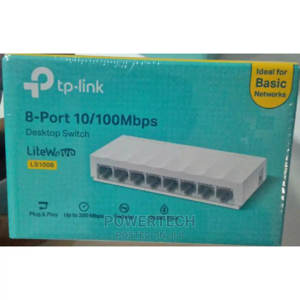 Brand New Warranty 8 Ports Switch